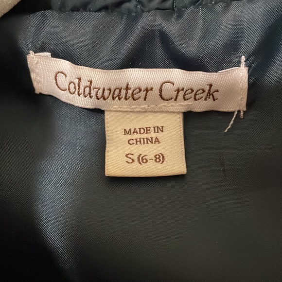 Coldwater Creek dark green puffer vest Women’s size small excellent condition - Picture 5 of 7